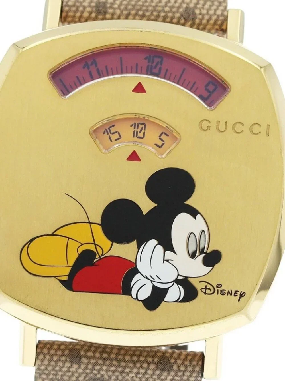 GUCCI Grip watch 157.4/YA157420 Disney collaboration Quartz Men's Watch_958089